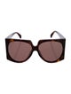 Max Mara Square Tinted Sunglasses