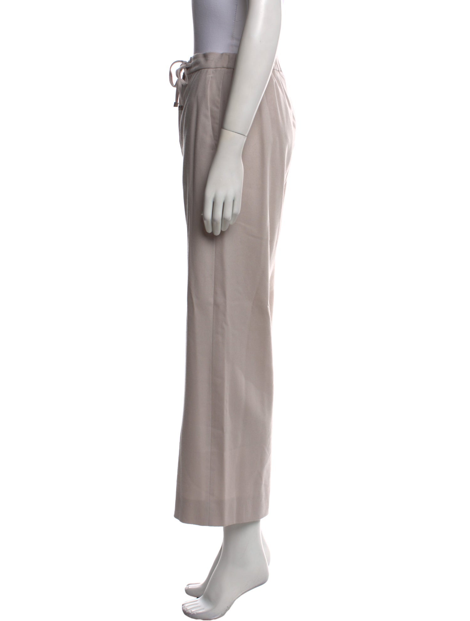 Max Mara Virgin Wool Wide Leg Pants