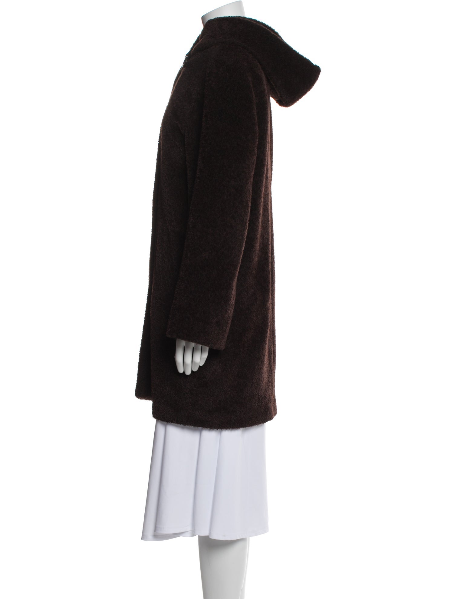 Max Mara Alpaca Faux Fur Coat