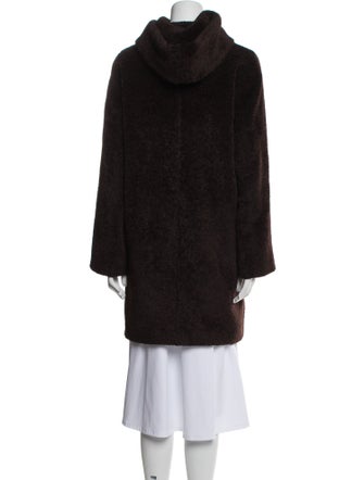 Max Mara Alpaca Faux Fur Coat