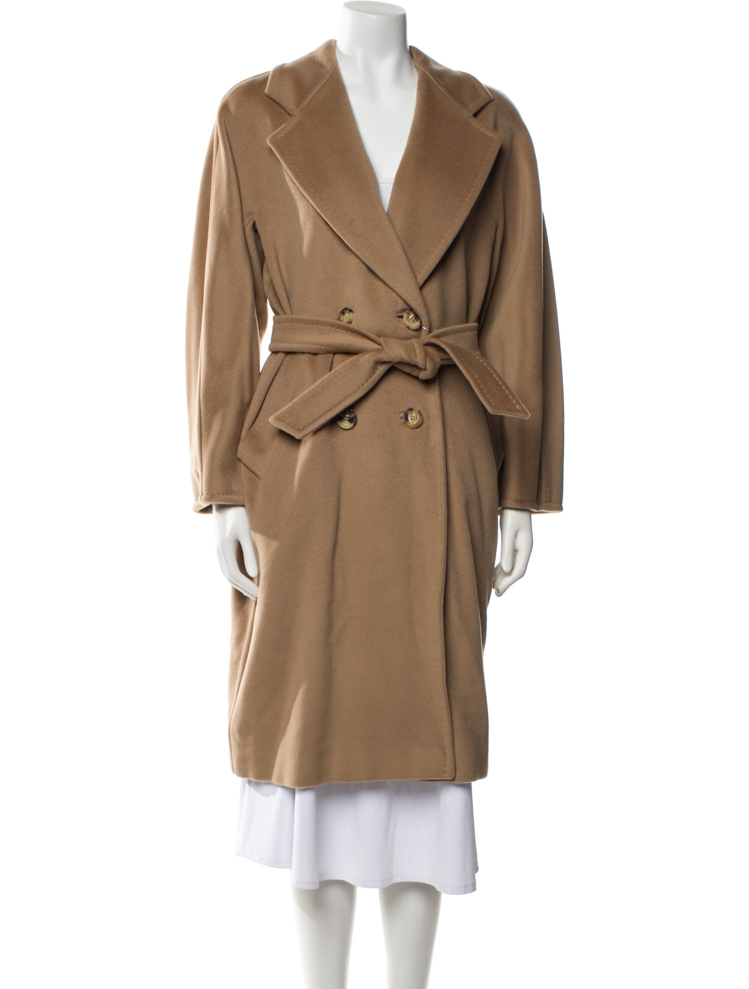 Max Mara Virgin Wool Trench Coat w/ Tags