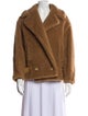 Max Mara Camel Hair Faux Fur Coat