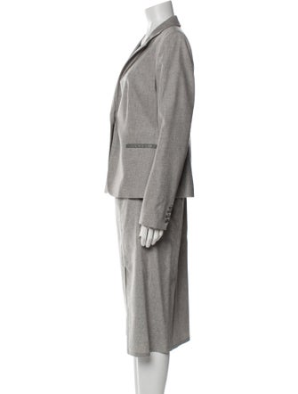 Max Mara Virgin Wool Skirt Suit