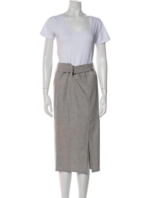 Max Mara Virgin Wool Skirt Suit