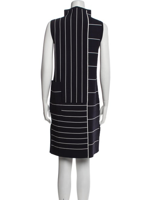 Max Mara Striped Knee-Length Dress