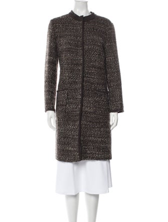 Max Mara Virgin Wool Mock Neck Sweater