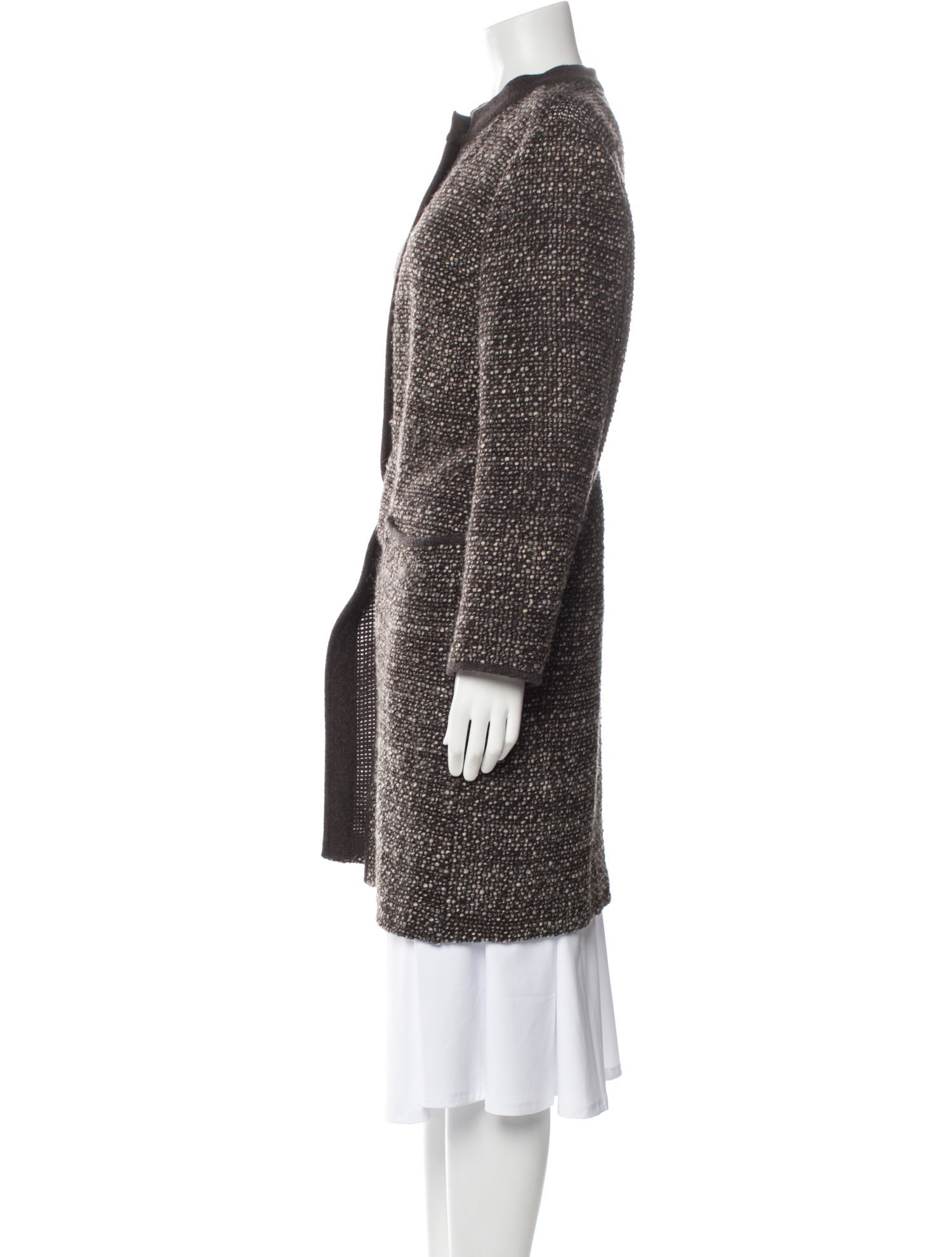 Max Mara Virgin Wool Mock Neck Sweater