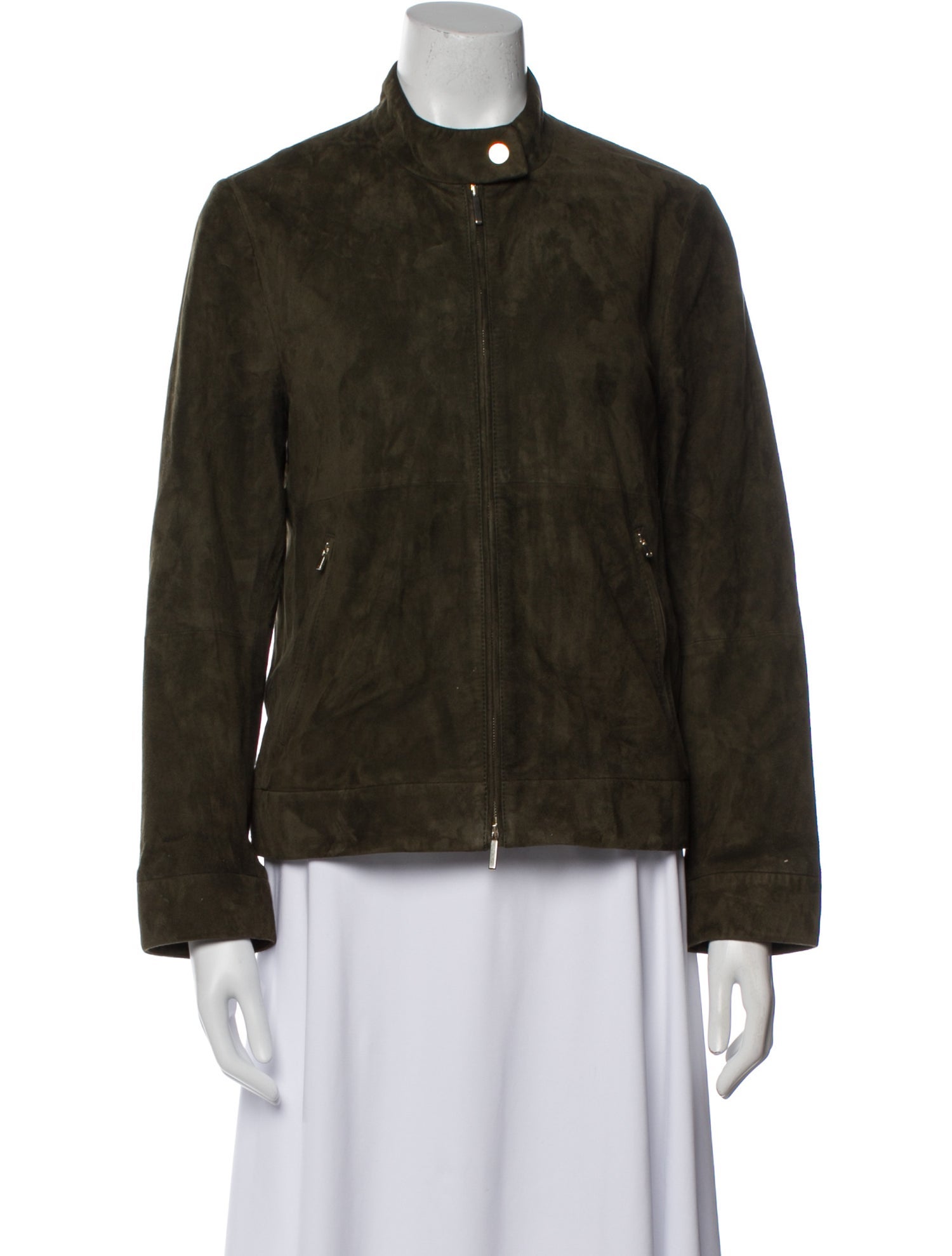 'S Max Mara Lamb Leather Jacket