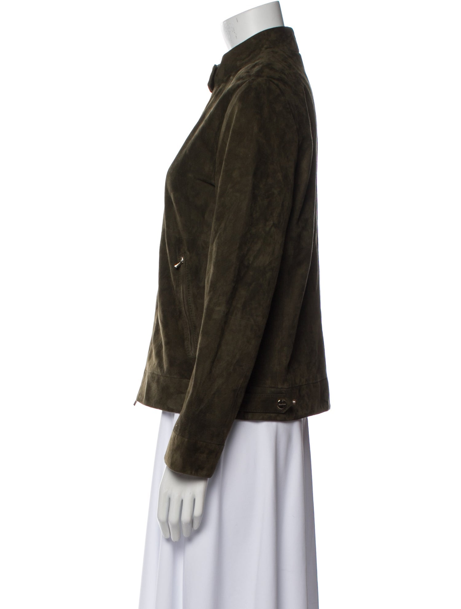 'S Max Mara Lamb Leather Jacket