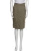 Max Mara Linen Knee-Length Skirt