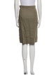 Max Mara Linen Knee-Length Skirt