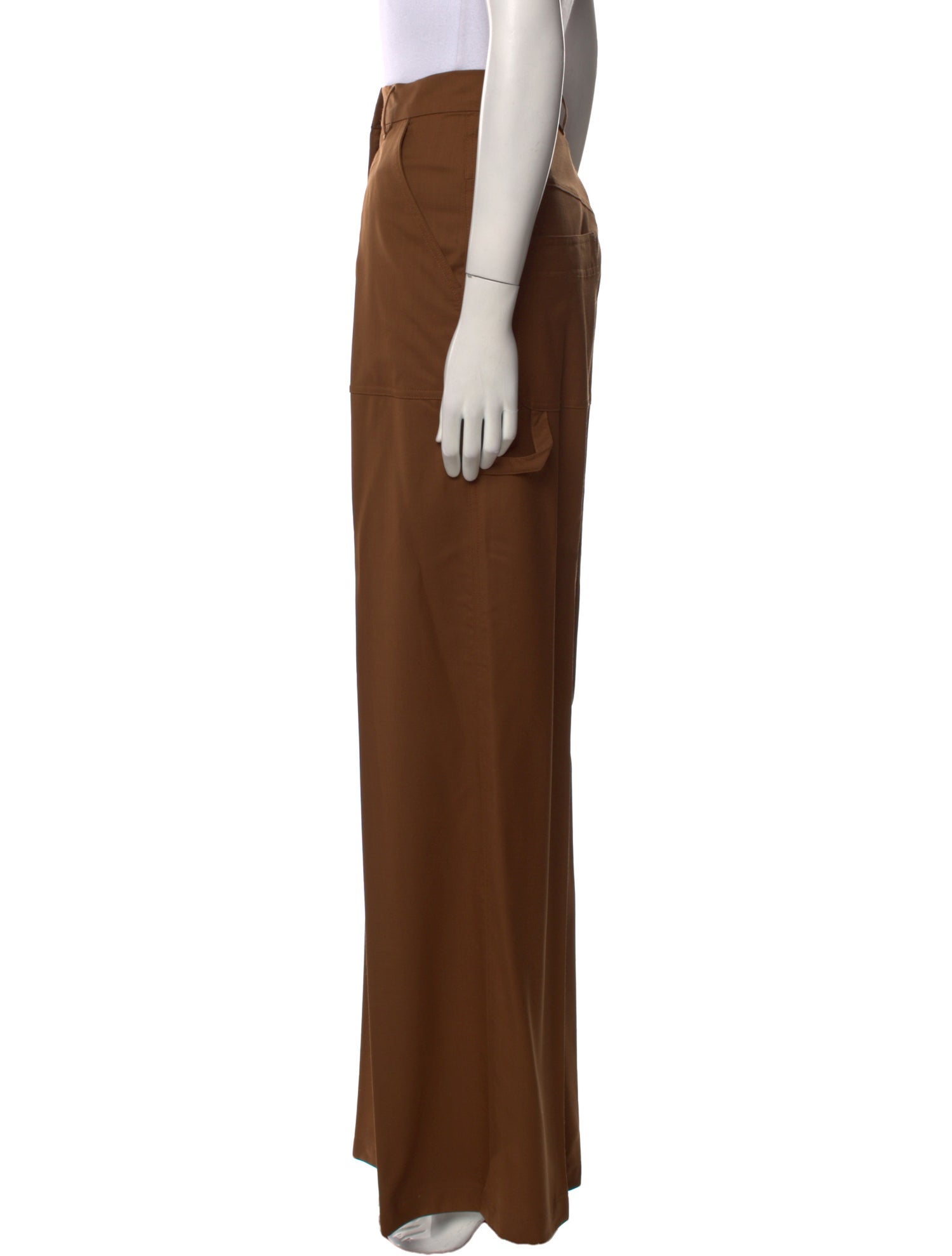 Max Mara Virgin Wool Wide Leg Pants