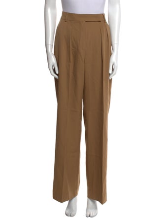 Max Mara Virgin Wool Wide Leg Pants