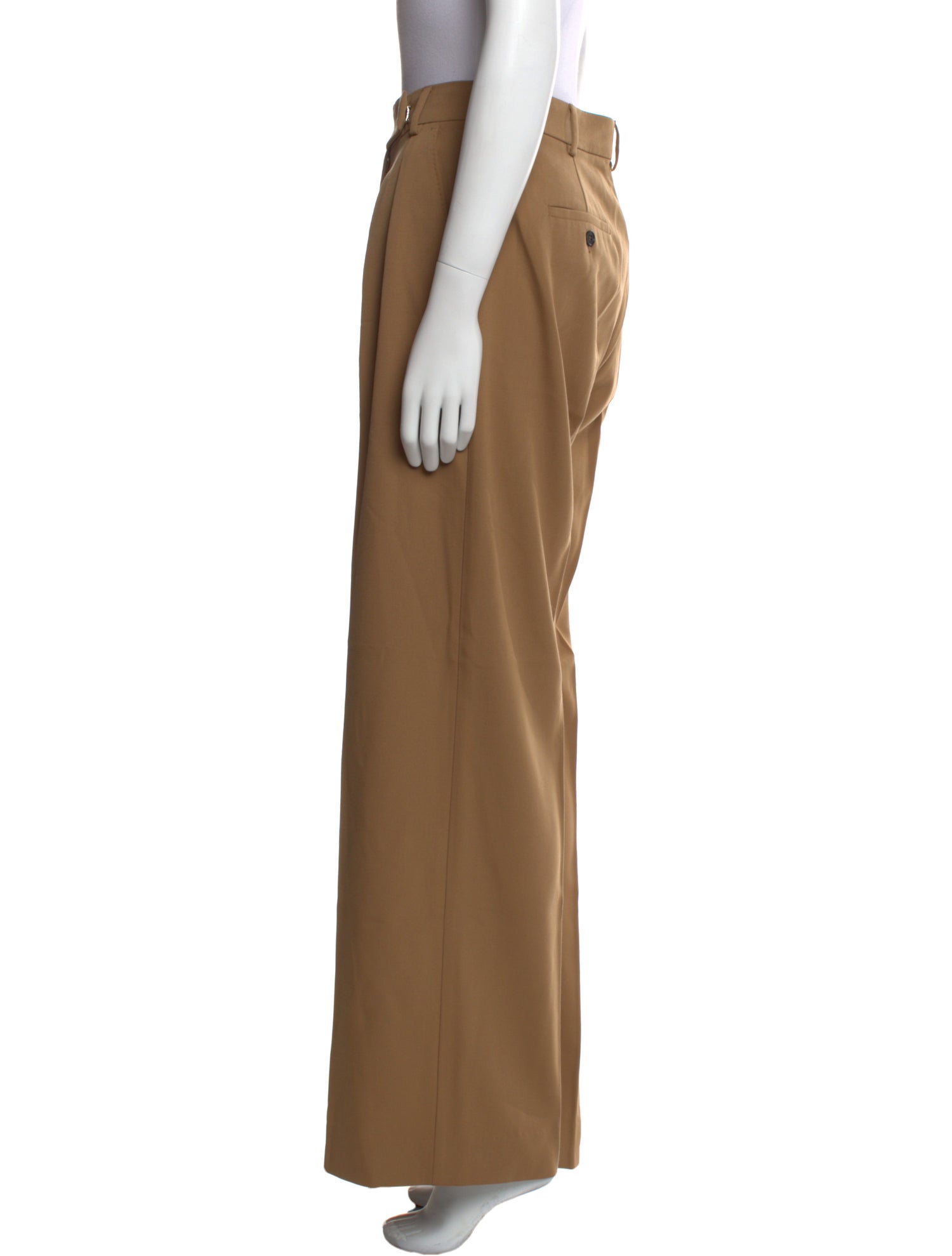 Max Mara Virgin Wool Wide Leg Pants