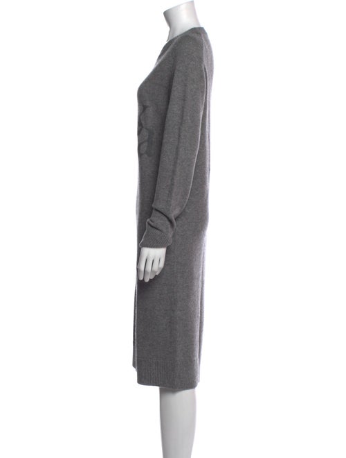 'S Max Mara Wool Knee-Length Dress