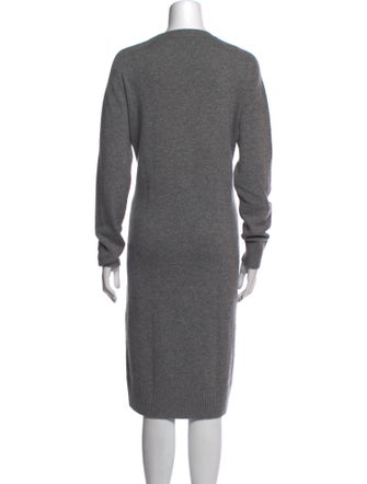 'S Max Mara Wool Knee-Length Dress