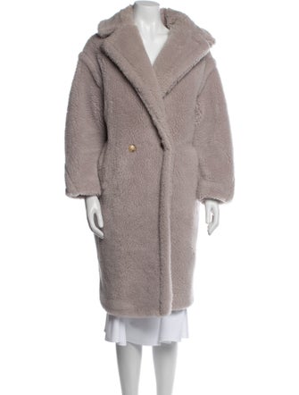 Max Mara Alpaca Faux Fur Coat