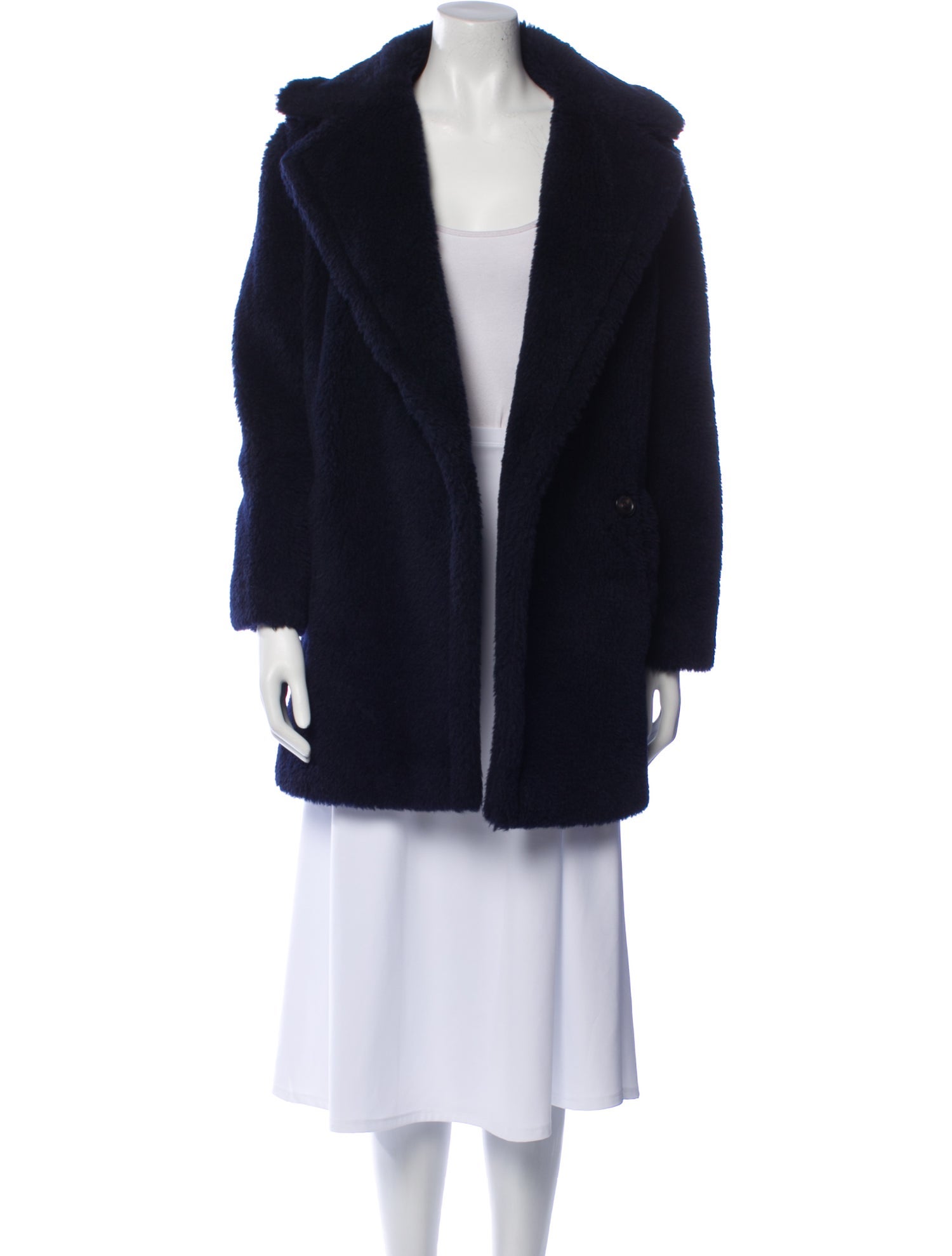 Max Mara Alpaca Fur Coat