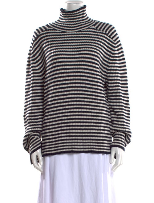 Max Mara Virgin Wool Striped Sweater