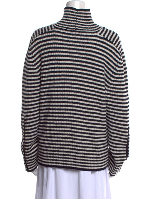 Max Mara Virgin Wool Striped Sweater