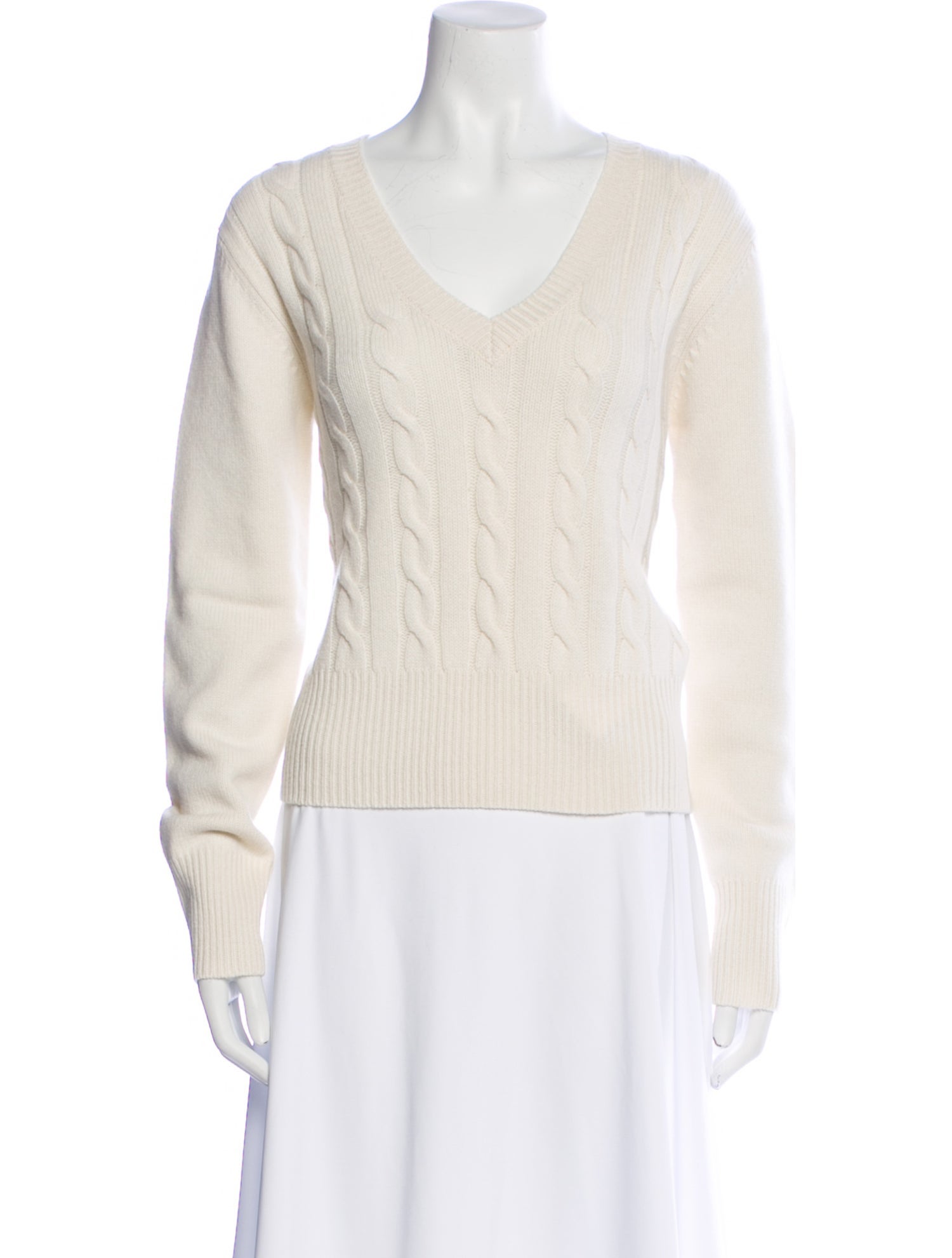 Max Mara Cashmere V-Neck Sweater