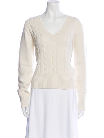 Max Mara Cashmere V-Neck Sweater