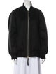 Max Mara Virgin Wool Bomber Jacket