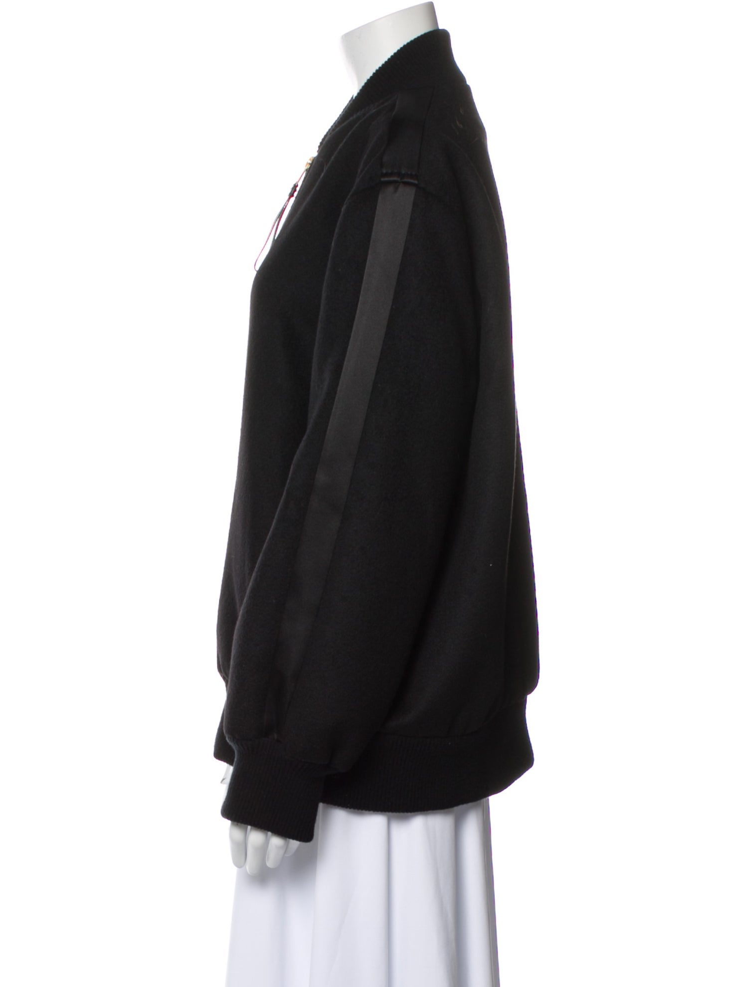 Max Mara Virgin Wool Bomber Jacket