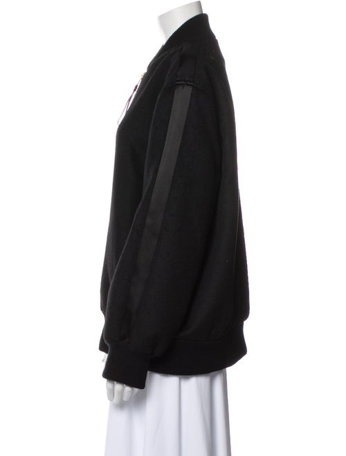 Max Mara Virgin Wool Bomber Jacket