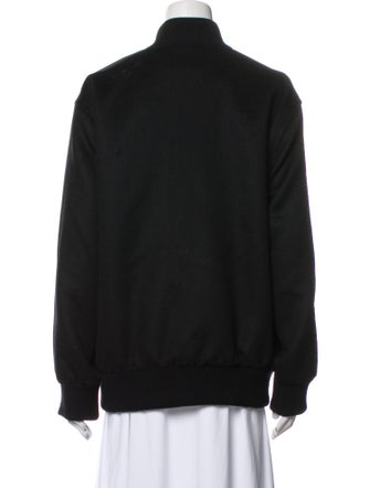 Max Mara Virgin Wool Bomber Jacket