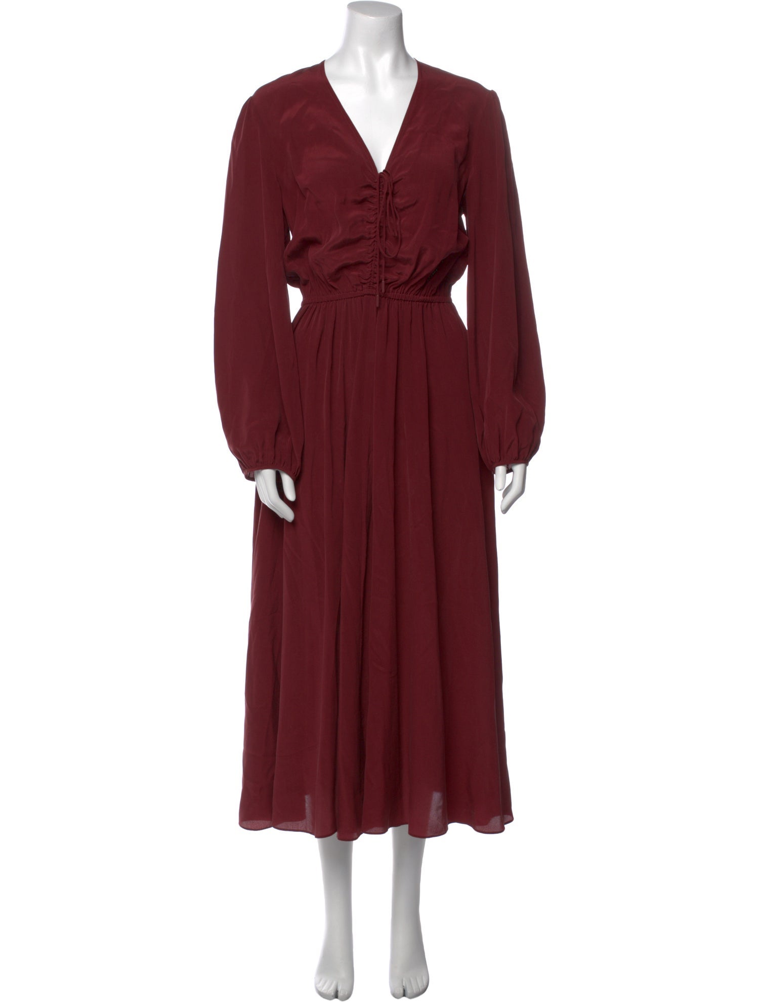 Max Mara Silk Long Dress