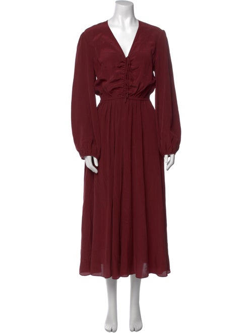 Max Mara Silk Long Dress