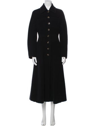 Max Mara Virgin Wool Trench Coat