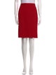 Max Mara Embroidered Accent Knee-Length Skirt