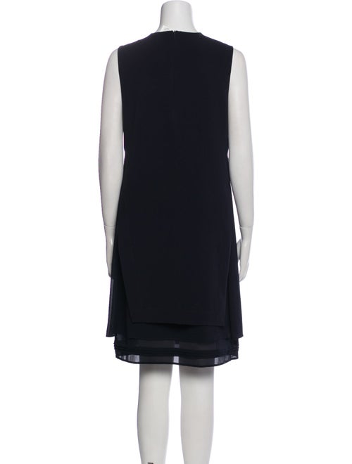 Max Mara Studio Crew Neck Knee-Length Dress