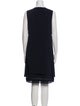 Max Mara Studio Crew Neck Knee-Length Dress