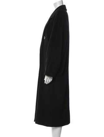 Max Mara Virgin Wool Printed Trench Coat