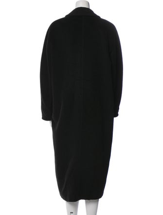 Max Mara Virgin Wool Printed Trench Coat