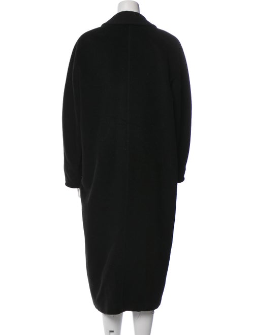 Max Mara Virgin Wool Printed Trench Coat