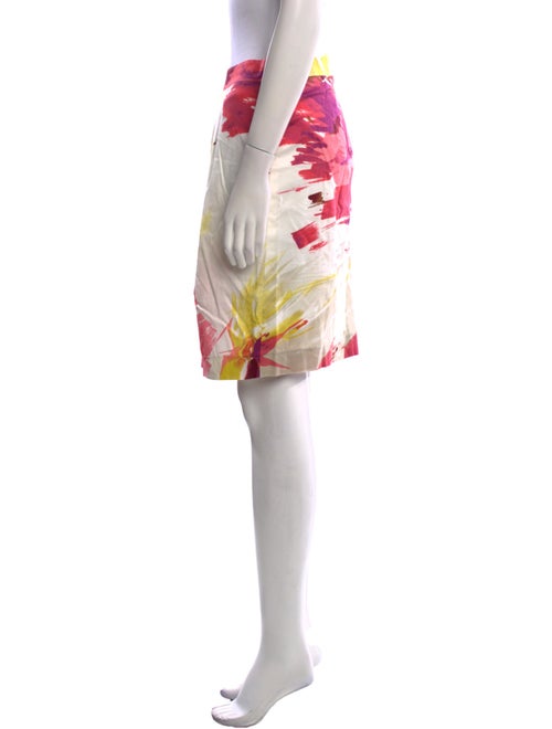 Max Mara Floral Print Knee-Length Skirt