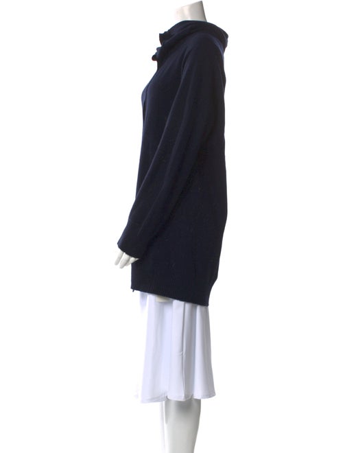 Max Mara Virgin Wool Mock Neck Sweater