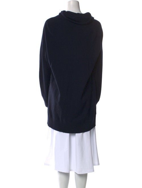 Max Mara Virgin Wool Mock Neck Sweater