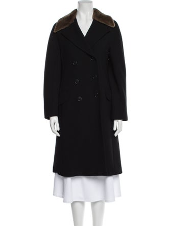 Max Mara Virgin Wool Trench Coat