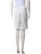 Max Mara Striped Knee-Length Shorts