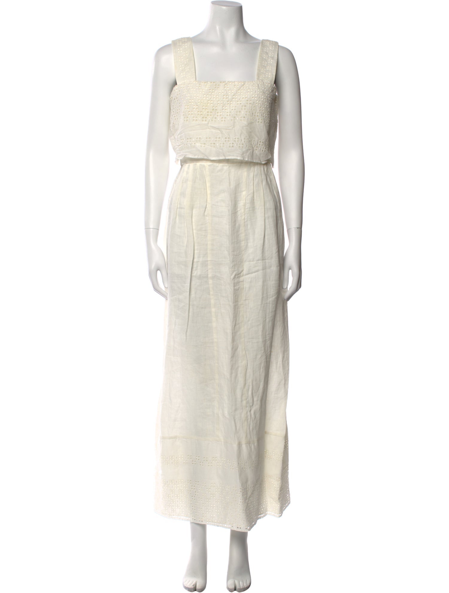 Max Mara Linen Midi Length Dress