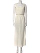 Max Mara Linen Midi Length Dress