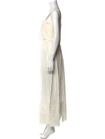 Max Mara Linen Midi Length Dress