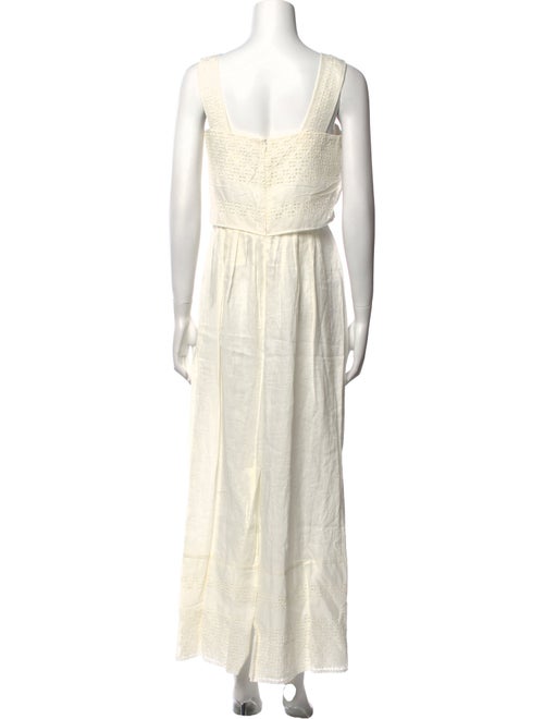 Max Mara Linen Midi Length Dress