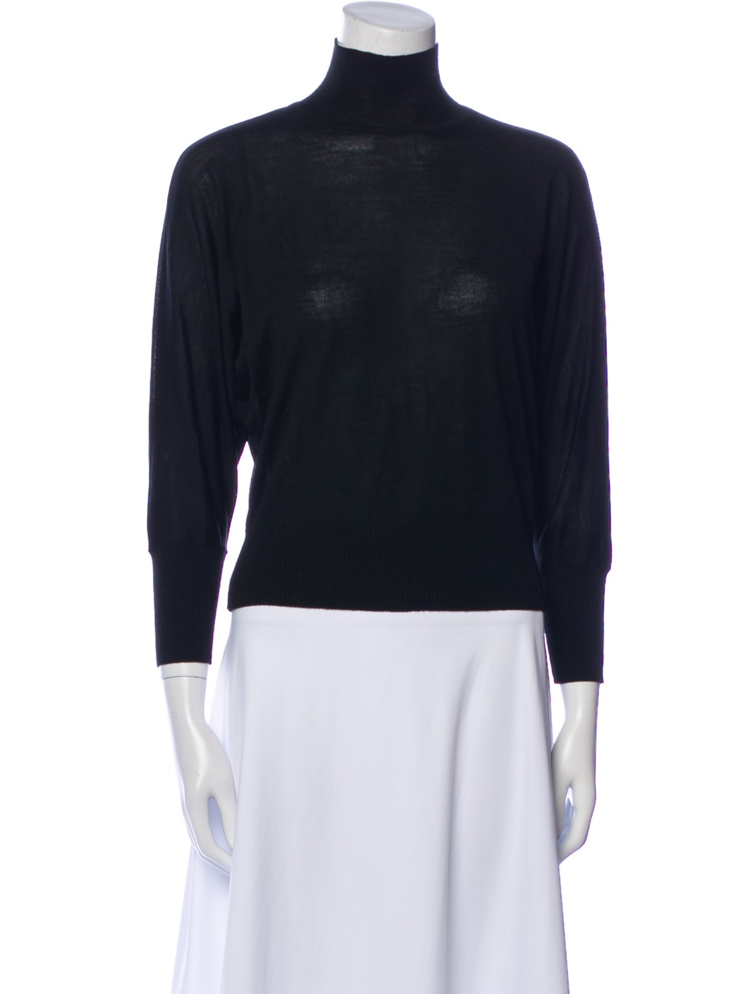 Max Mara Virgin Wool Turtleneck Sweater