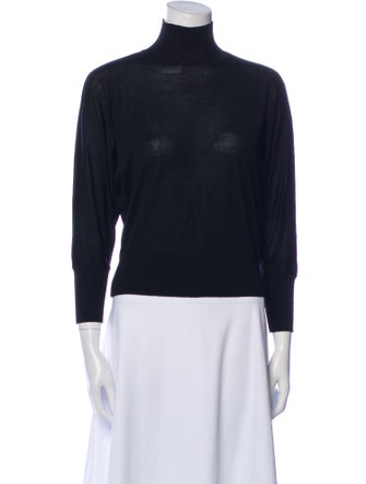 Max Mara Virgin Wool Turtleneck Sweater